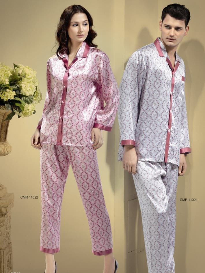 Couple _s Silk Pajamas